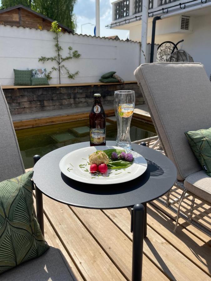 Boutiquehotel Goldhahn Bio Sport & Wellness Aalen Bagian luar foto